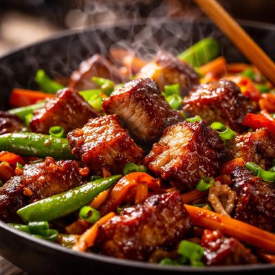 Image of Char Siu Pork Stir Fry