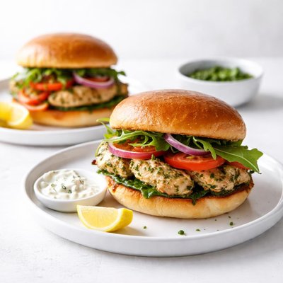 Image of Charmoula Grilled Chicken Sandwiches