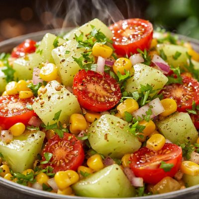 Image of Chayote Corn Tomato Salad