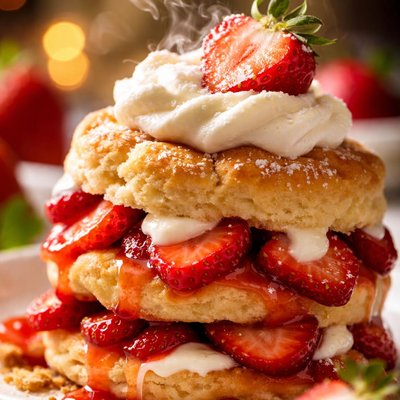 Image of Cheaters Strawberry Shortcake