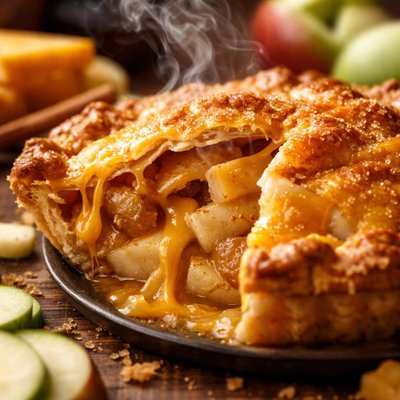 Image of Cheddar and Apple Pie