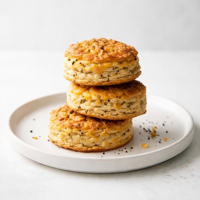 Image of Cheddar and Black Pepper Biscuits