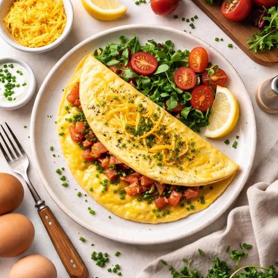 Image of Cheddar and Chive Omelet