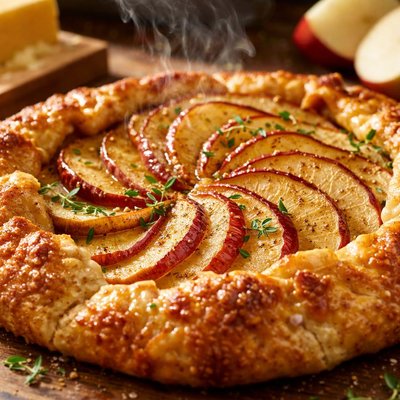 Image of Cheddar Apple Galette