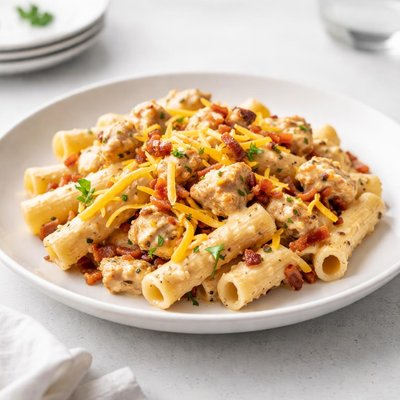 Image of Cheddar Bacon Ranch Chicken Pasta