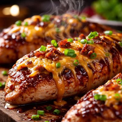 Image of Cheddar Bar B Q Chicken Breasts