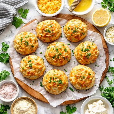 Image of Vegan Cheddar Bay Biscuits