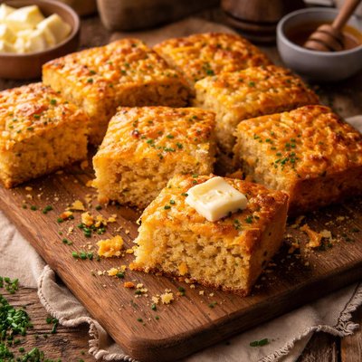 Image of Cheddar Buttermilk Cornbread