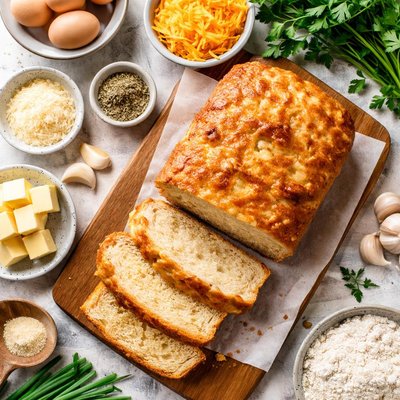 Image of Cheddar Cheese Bread Bread Machine Assisted