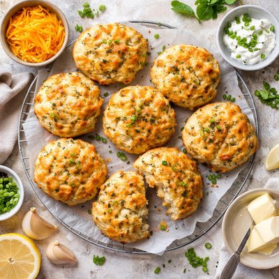 Image of Cheddar Cheese Drop Biscuits