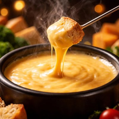 Image of Cheddar Cheese Fondue