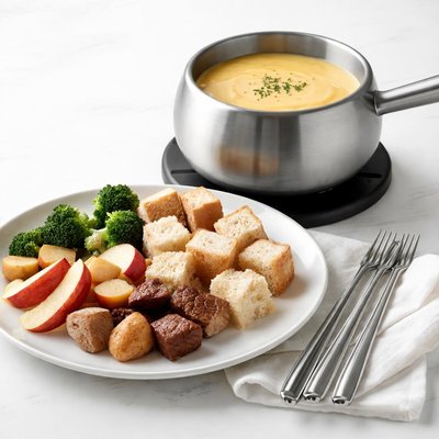 Image of Cheddar Cheese Fondue Courtesy of the Melting Pot
