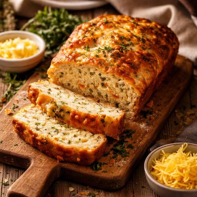 Image of Cheddar Cheese Herb Bread
