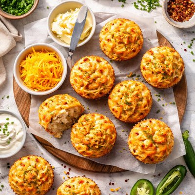 Image of Cheddar Cheese Muffins