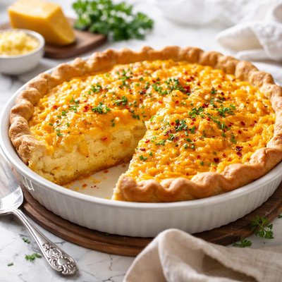 Image of Cheddar Cheese Pie