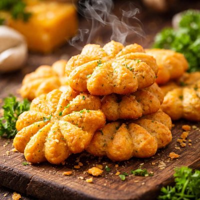 Image of Cheddar Cheese Spritz Crackers
