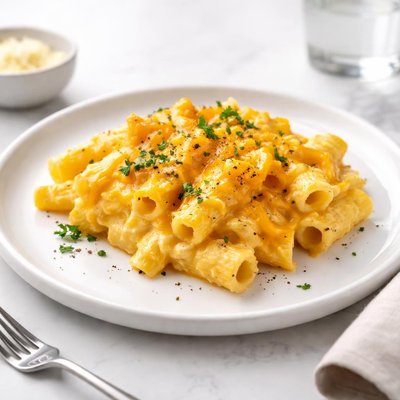 Image of Cheddar Cheesy Pasta Bake
