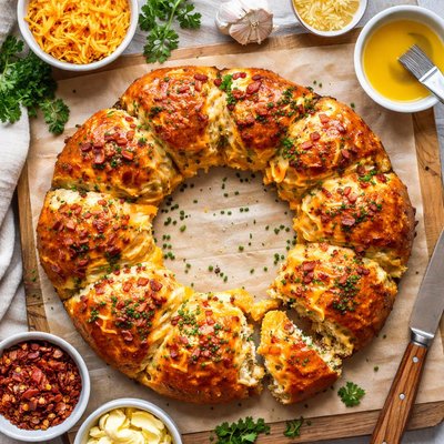 Image of Cheddar Crown Loaf