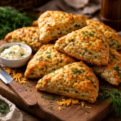 Image of Cheddar Dill Scones