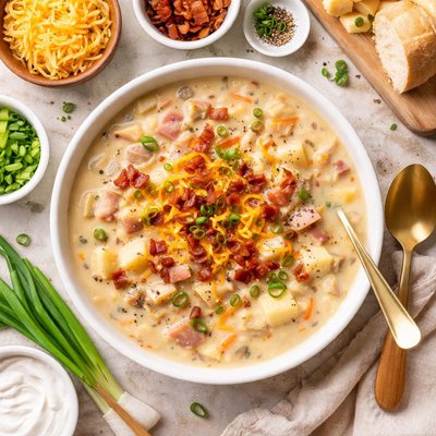 Image of Cheddar Ham Soup