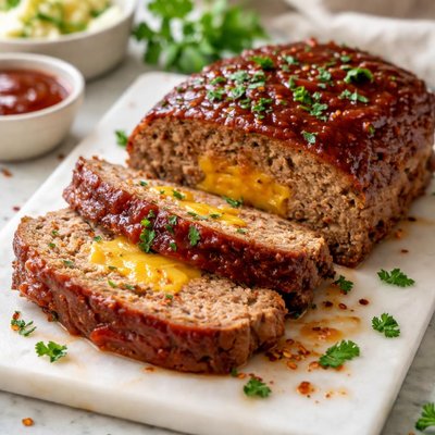 Image of Cheddar Meatloaf