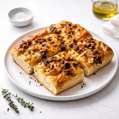 Image of Cheddar Onion Focaccia