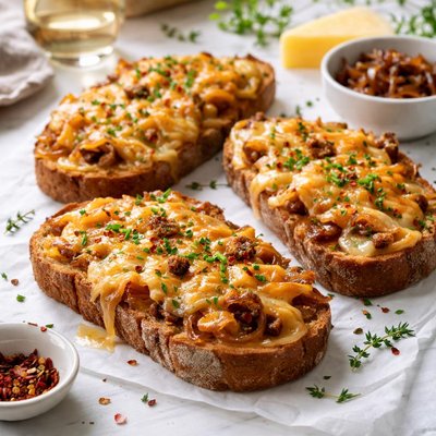 Image of Cheddar Onion Toast