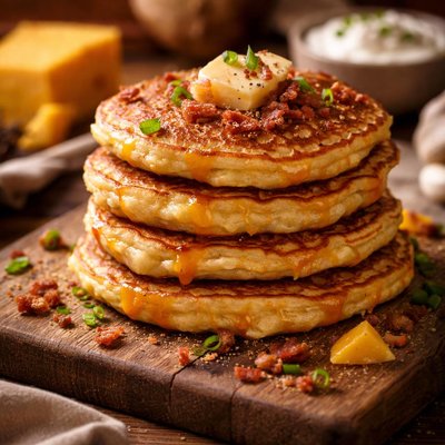 Image of Cheddar Pancakes