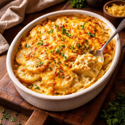 Image of Cheddar Scalloped Potatoes