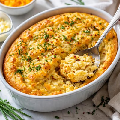 Image of Cheddar Spoon Bread