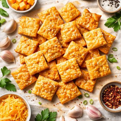 Image of Cheddar Squares