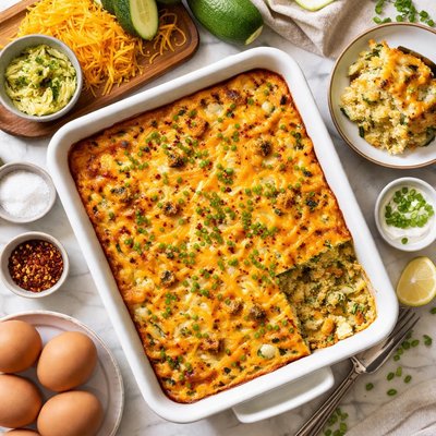 Image of Cheddar Zucchini Puff from Better Homes Gardens