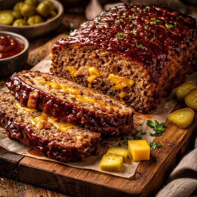 Image of Cheddarburger Loaf