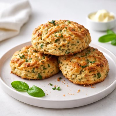 Image of Cheese and Basil Giant Scones