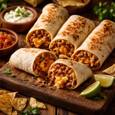 Image of Cheese and Bean Burritos