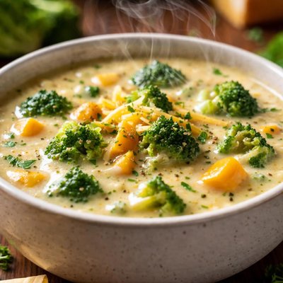 Image of Cheese and Broccoli Soup