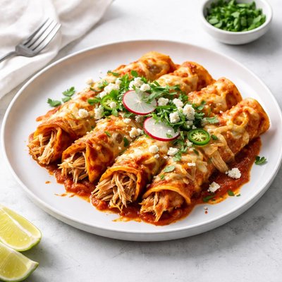 Image of Cheese and Chicken Enchiladas