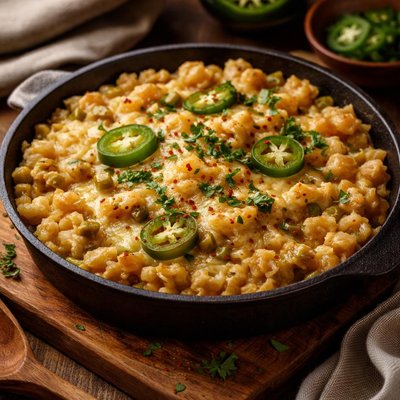 Image of Cheese and Chile Hominy