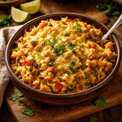 Image of Cheese and Chile Rice