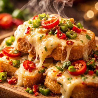 Image of Cheese and Chilies Appetizer