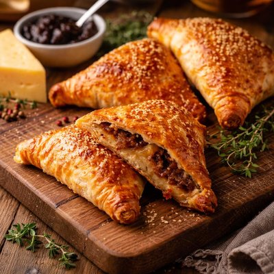 Image of Cheese and Chutney Turnover