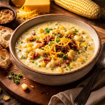 Image of Cheese and Corn Chowder