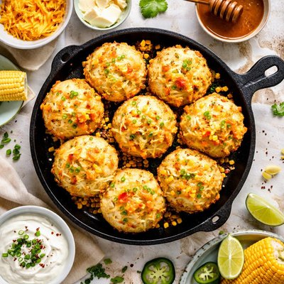 Image of Cheese and Cornbread or Dumplings