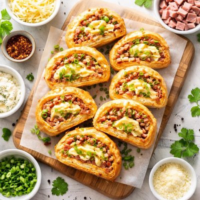 Image of Cheese and Ham Roll