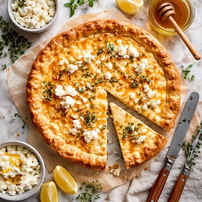 Image of Cheese and Honey Pie