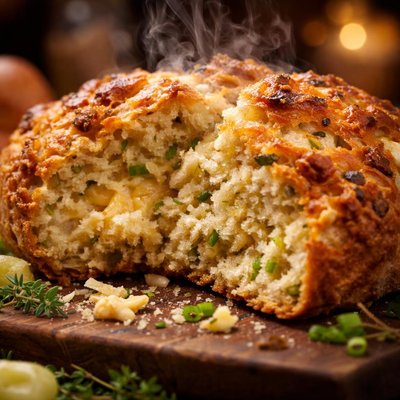 Image of Cheese and Onion Soda Bread