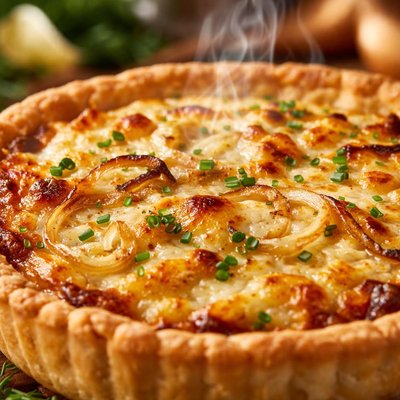 Image of Cheese and Onion Tart
