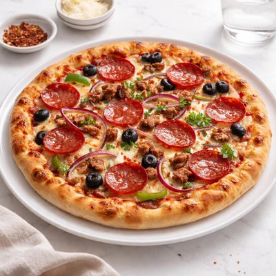 Image of Cheese and Pepperoni Pizza Supreme