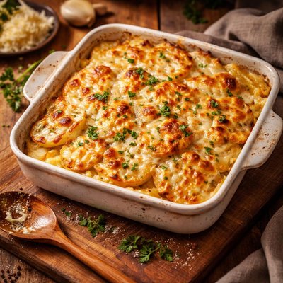 Image of Cheese and Potato Layer Bake