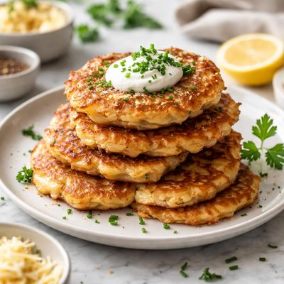 Image of Cheese and Potato Pancakes